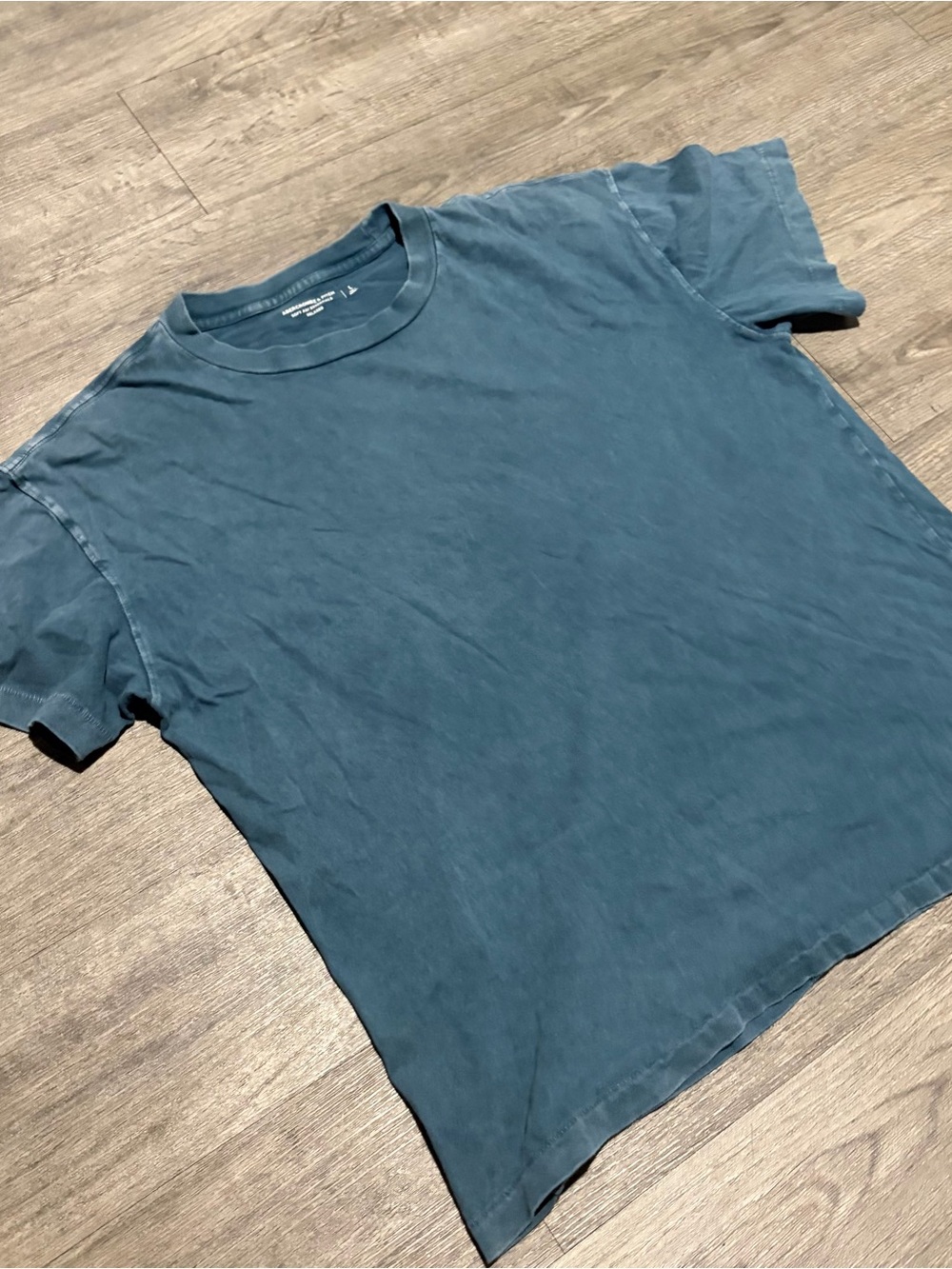 Abercrombie & Fitch Men's Crew Tee - Dusty Blue